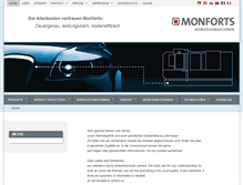 Tablet Screenshot of monforts-wzm.de